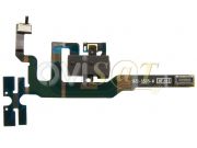 cable flex con conector de auriculares jack negro, interruptores de volumen y micrófono para iPhone 4s